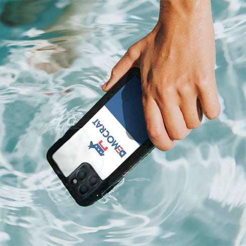Democrat Blue And Red iPhone 11 Pro Max Waterproof Case