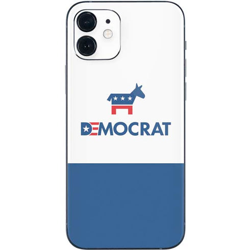 Democrat Blue And Red iPhone 12 Mini Skin