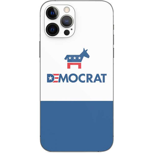 Democrat Blue And Red iPhone 12 Pro Skin