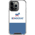 Democrat Blue And Red iPhone 13 Pro Clear Case