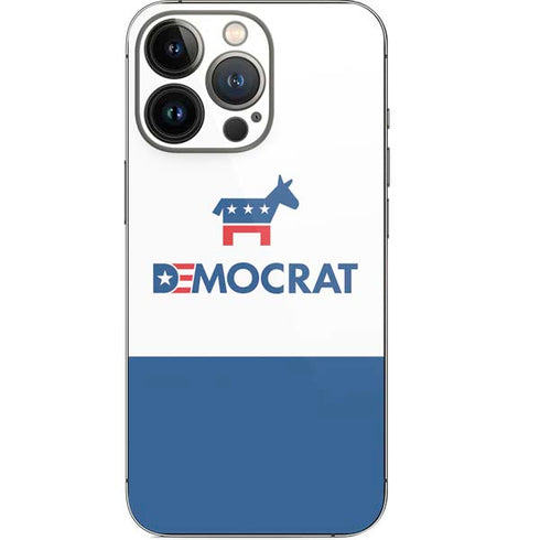 Democrat Blue And Red iPhone 13 Pro Skin