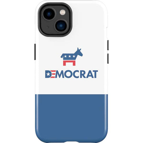 Democrat Blue And Red iPhone 14 Plus Impact Case