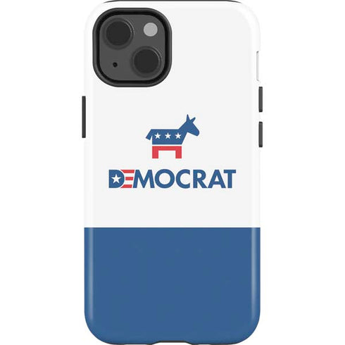 Democrat Blue And Red iPhone 15 Impact Case