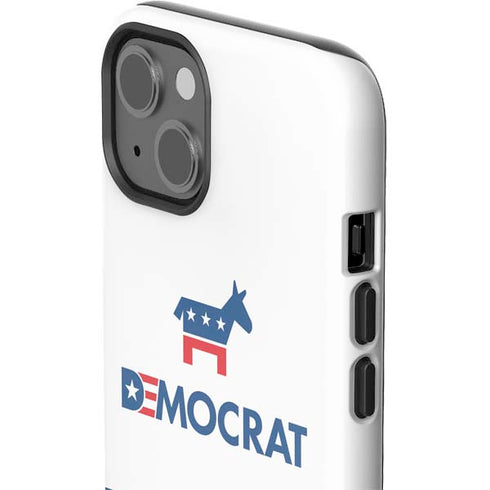 Democrat Blue And Red iPhone 15 Impact Case