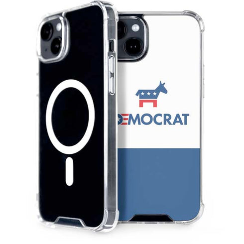 Democrat Blue And Red iPhone 14 Plus MagSafe Case