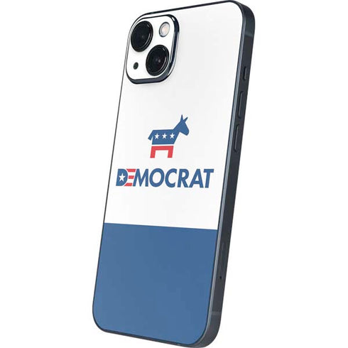 Democrat Blue And Red iPhone 15 Plus Skin