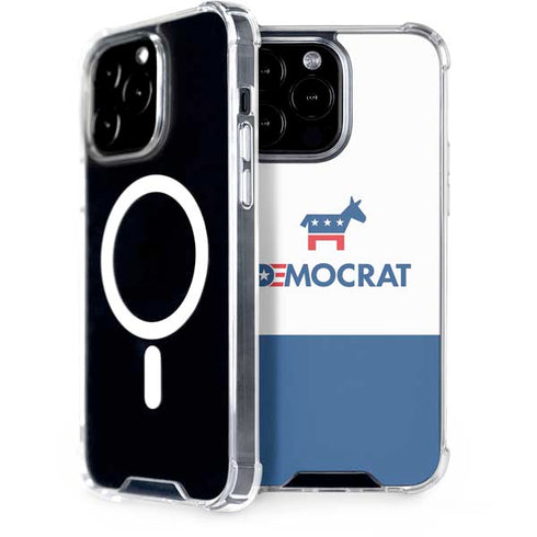 Democrat Blue And Red iPhone 15 Pro Max MagSafe Case
