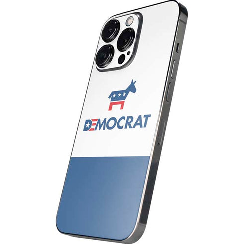 Democrat Blue And Red iPhone 14 Pro Max Skin