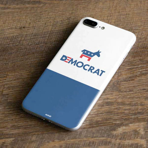 Democrat Blue And Red iPhone 8 Plus Skin