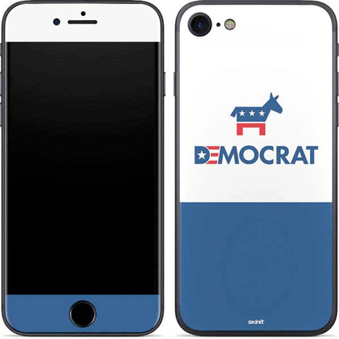 Democrat Blue And Red iPhone 8 Skin