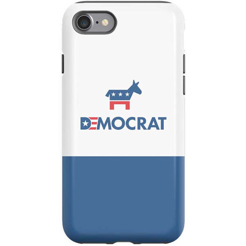 Democrat Blue And Red iPhone SE (2nd & 3rd Gen) Pro Case