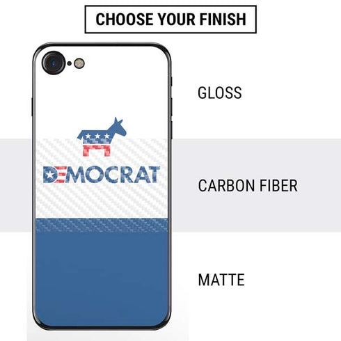 Democrat Blue And Red iPhone SE (2nd & 3rd Gen) Skin