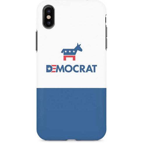 Democrat Blue And Red iPhone X Pro Case