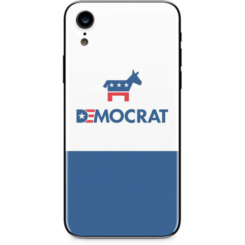 Democrat Blue And Red iPhone XR Skin