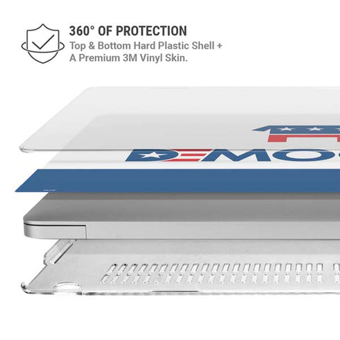 Democrat Blue And Red MacBook Air 13in M1 (2021) Case plus Skin