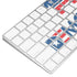 Democrat Blue And Red Magic Keyboard Skin