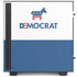 Democrat Blue And Red NZXT H510 Compact ATX Mid-Tower Case Skin