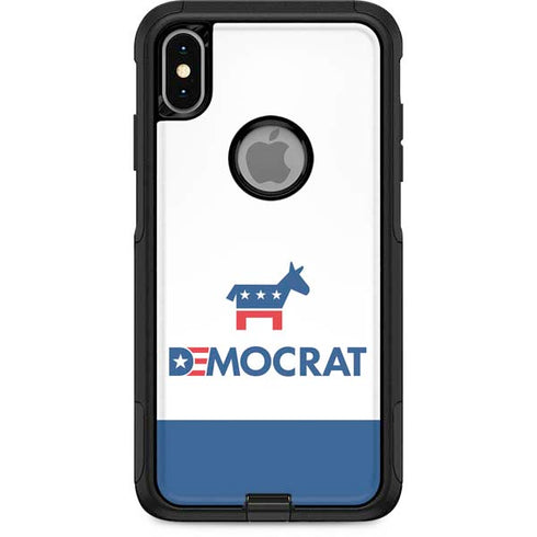 Democrat Blue And Red Otterbox Commuter iPhone Skin