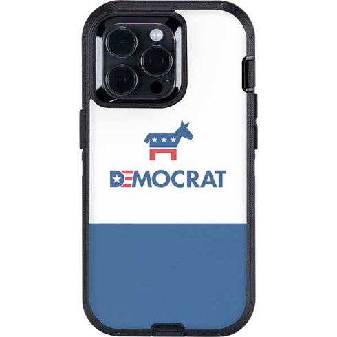 Democrat Blue And Red Otterbox Defender iPhone Skin
