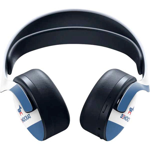 Democrat Blue And Red PULSE 3D Wireless Headset for PS5 Skin