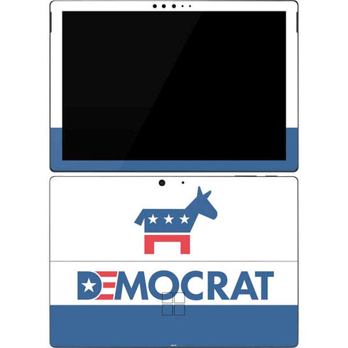 Democrat Blue And Red Surface Pro 7 Skin