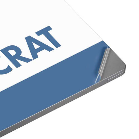 Democrat Blue And Red Universal Laptop 18in (14.6 x 10.6in) Skin