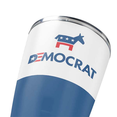 Democrat Blue And Red Yeti 20oz Tumbler Skin