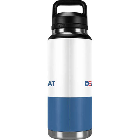 Democrat Blue And Red YETI Rambler 36oz Bottle Skin
