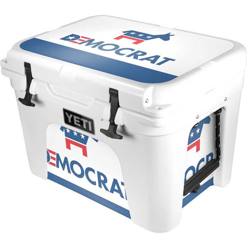 Democrat Blue And Red YETI Tundra 35 Hard Cooler Skin