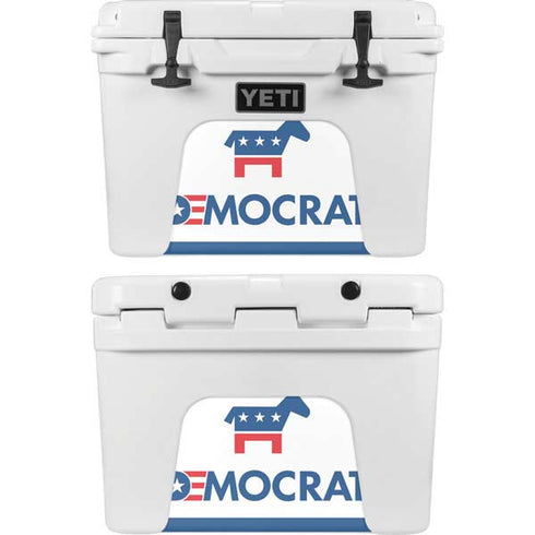 Democrat Blue And Red YETI Tundra 35 Hard Cooler Skin