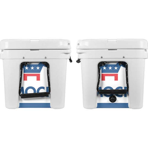 Democrat Blue And Red YETI Tundra 35 Hard Cooler Skin