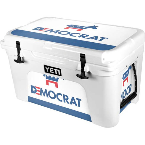 Democrat Blue And Red YETI Tundra 45 Hard Cooler Skin