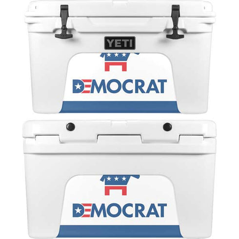 Democrat Blue And Red YETI Tundra 45 Hard Cooler Skin