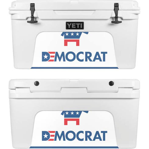 Democrat Blue And Red YETI Tundra 65 Hard Cooler Skin