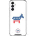 Democrat Donkey Galaxy A14 5G Clear Case