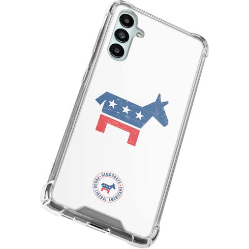 Democrat Donkey Galaxy A14 5G Clear Case