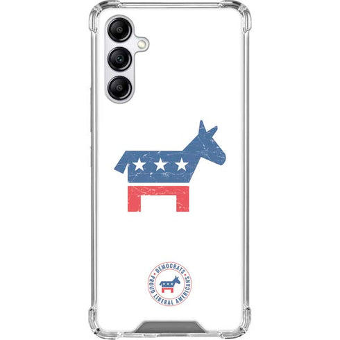 Democrat Donkey Galaxy A15 5G Clear Case