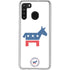Democrat Donkey Galaxy A21 Clear Case