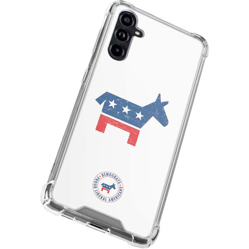 Democrat Donkey Galaxy A54 5G Clear Case