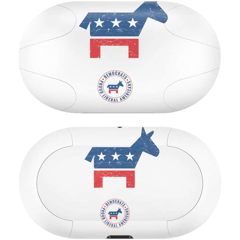 Democrat Donkey Galaxy Buds Skin