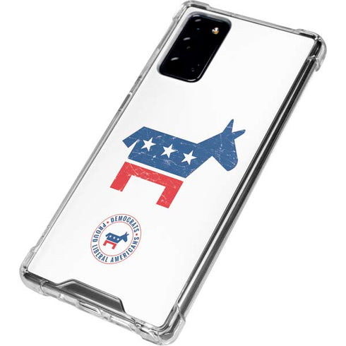 Democrat Donkey Galaxy Note20 5G Clear Case