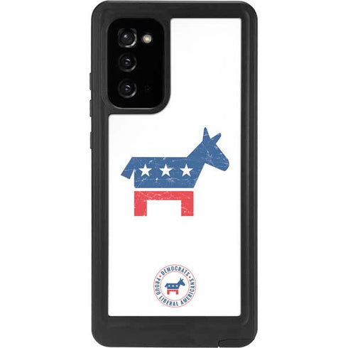 Democrat Donkey Galaxy Note20 5G Waterproof Case