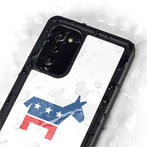 Democrat Donkey Galaxy Note20 5G Waterproof Case