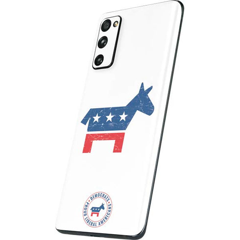 Democrat Donkey Galaxy S20 Fan Edition Skin
