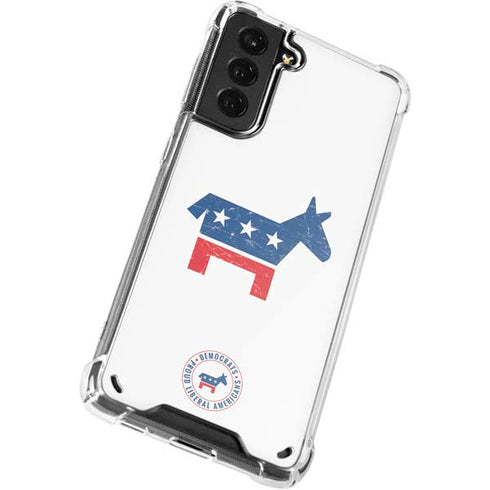 Democrat Donkey Galaxy S21 Plus 5G Clear Case