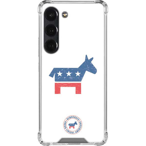 Democrat Donkey Galaxy S23 Clear Case