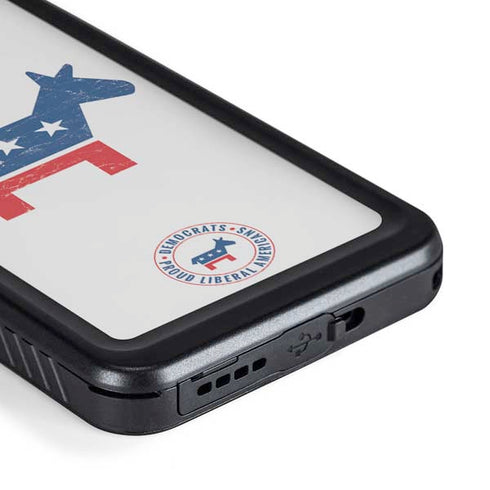 Democrat Donkey Galaxy S23 Plus Waterproof Case