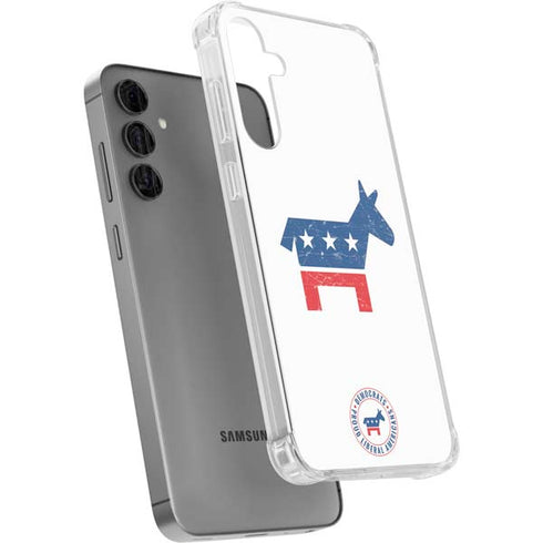 Democrat Donkey Galaxy S24 Plus Clear Case