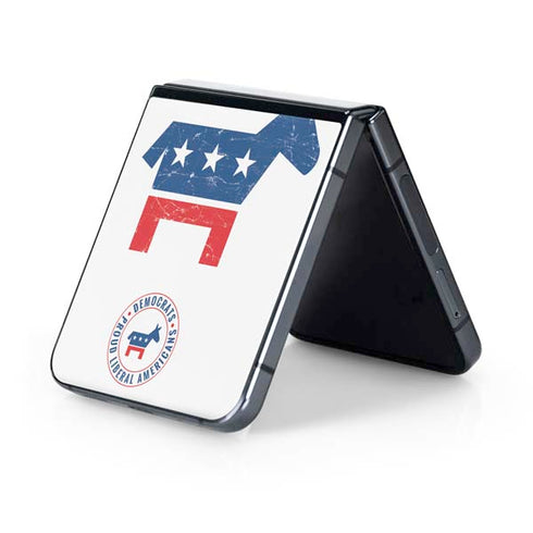 Democrat Donkey Galaxy Z Flip5 5G Skin