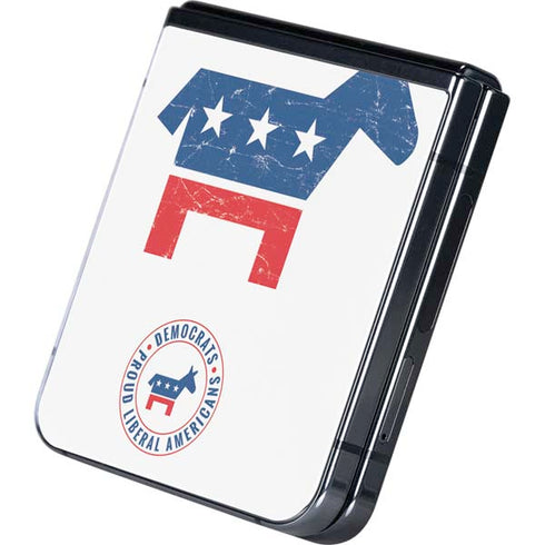 Democrat Donkey Galaxy Z Flip5 5G Skin
